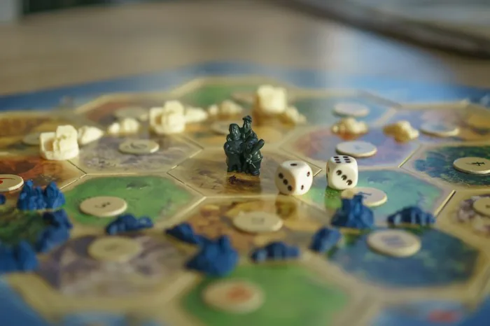 Strateginis stalo žaidimas „Catan“ (lietuviškas leidimas)